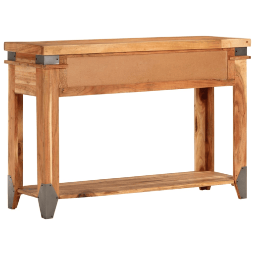 Mesa Consola - Mesa De Entrada 110x34x74 cm madeira de acácia maciça