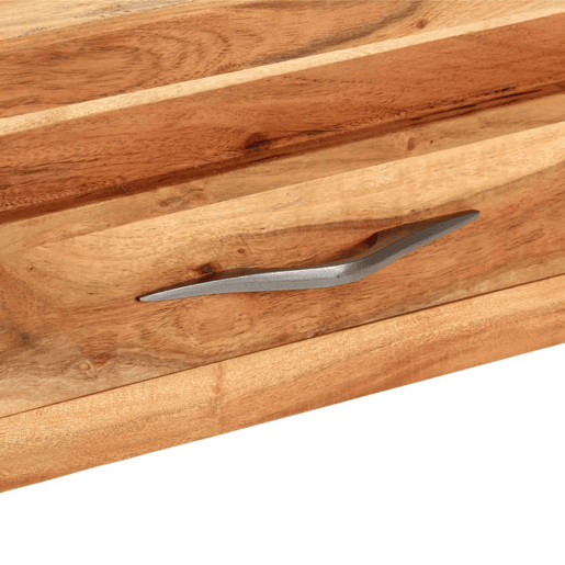 Mesa Consola - Mesa De Entrada 110x34x74 cm madeira de acácia maciça