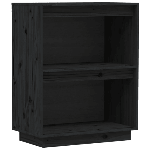 Mesa Consola - Mesa De Entrada 60x34x75 cm pinho maciço preto
