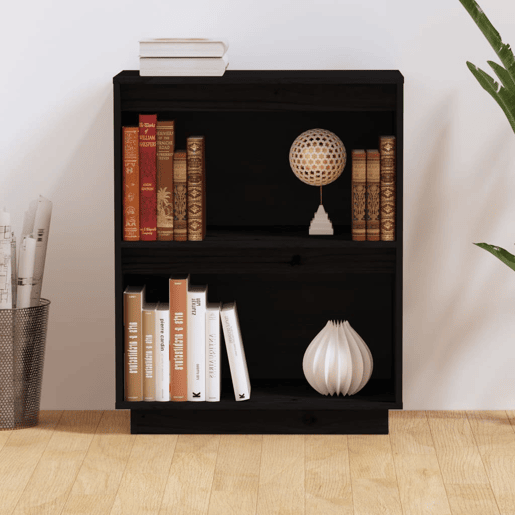 Mesa Consola - Mesa De Entrada 60x34x75 cm pinho maciço preto
