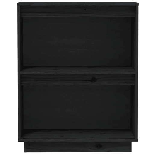 Mesa Consola - Mesa De Entrada 60x34x75 cm pinho maciço preto