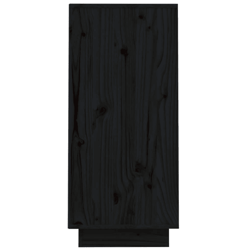 Mesa Consola - Mesa De Entrada 60x34x75 cm pinho maciço preto
