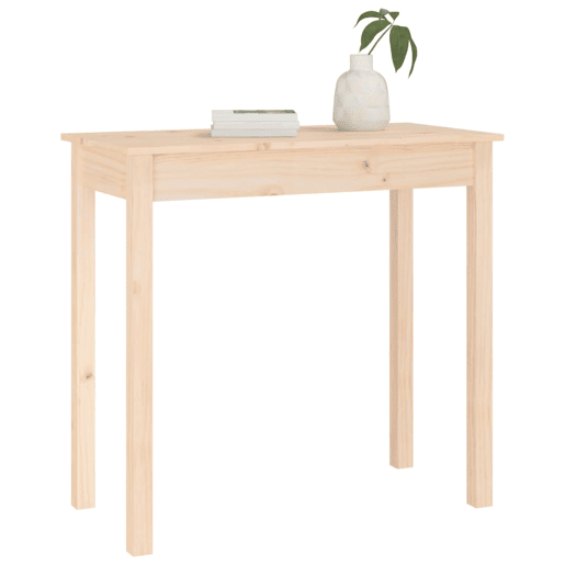Mesa Consola - Mesa De Entrada 80x40x75 cm madeira de pinho maciça