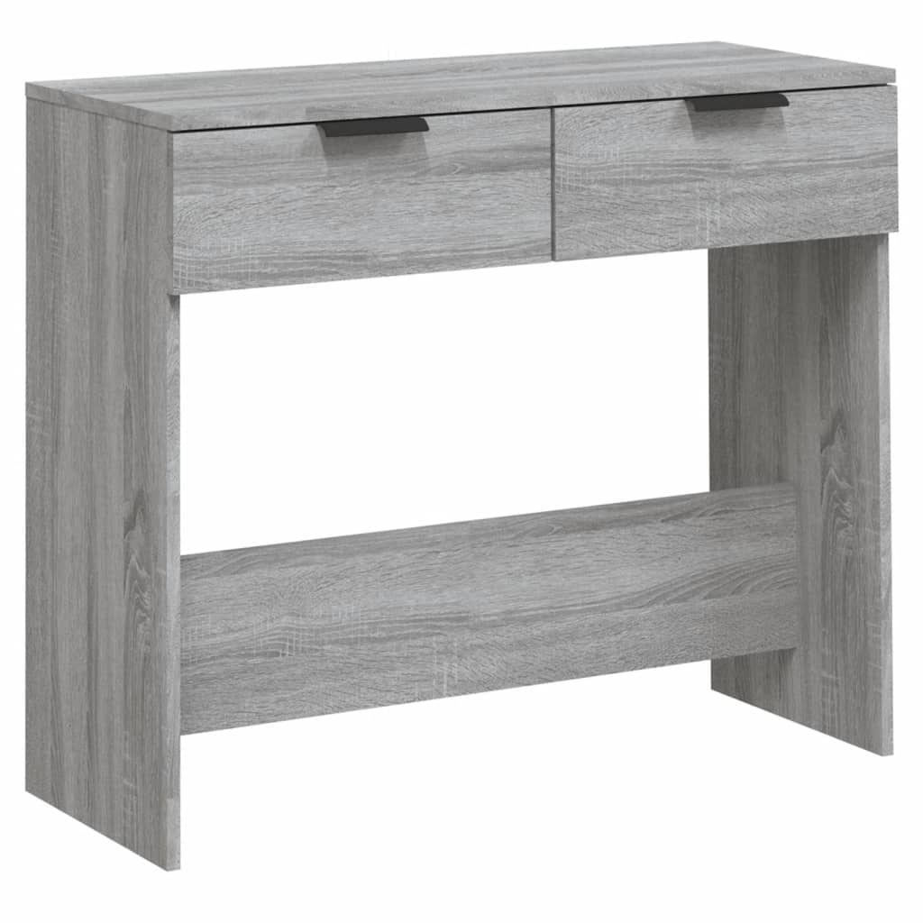 Mesa consola - mesa de entrada madera contrachapada gris sonoma 90x36x75 cm