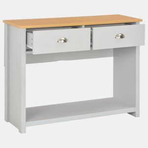 Mesa Consola - Mesa De Entrada 97x35x76 cm cinzento