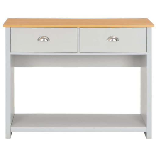 Mesa Consola - Mesa De Entrada 97x35x76 cm cinzento