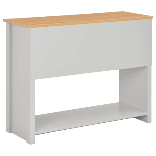 Mesa Consola - Mesa De Entrada 97x35x76 cm cinzento
