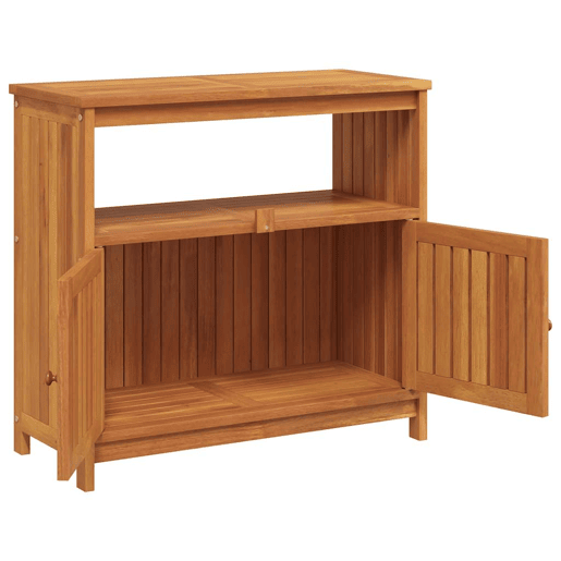 Mesa Consola - Mesa De Entrada para jardim 80x35x75 cm madeira de acácia maciça