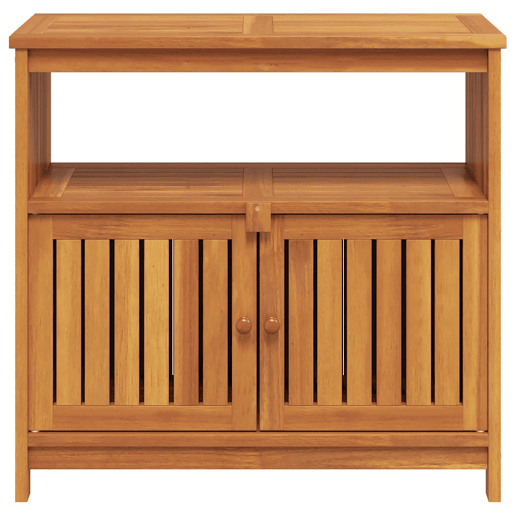 Mesa Consola - Mesa De Entrada para jardim 80x35x75 cm madeira de acácia maciça