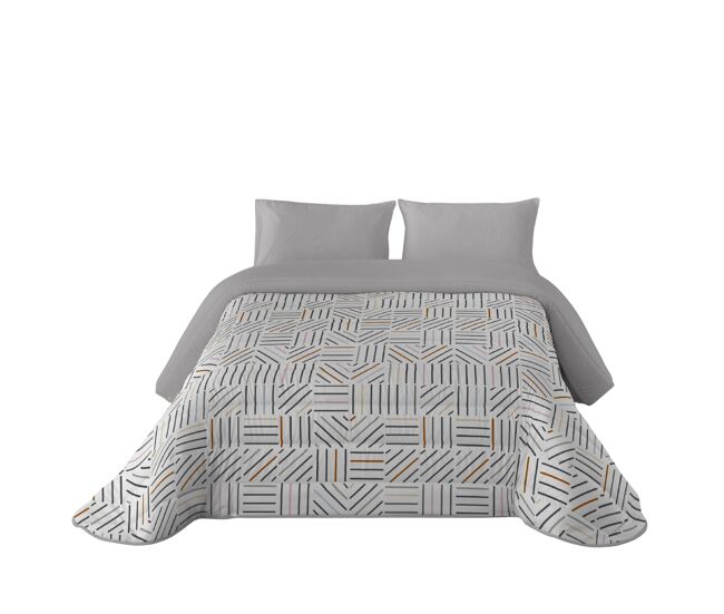 Sandal - edredón nórdico estampado - acolchado de gran confort y extrasuave - gramaje 300 gramos con tacto pluma - cama 90 - trames unico