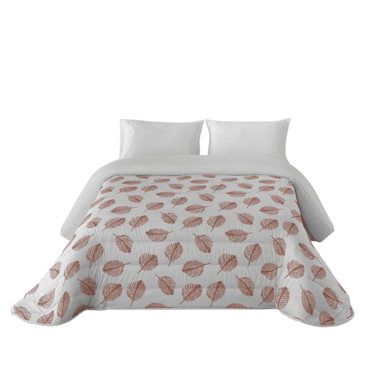 SANDAL - Capa de edredom estampada - Ótimo conforto e acolchoamento extra macio - Peso 300 Gramas com toque de pena - Cama 150 - JAHO SPICY