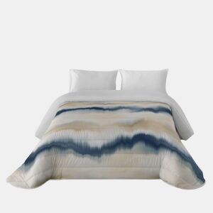 SANDAL - Edredom Nórdico Estampado - Ótimo Conforto e Acolchoamento Extra Macio - Peso 300 Gramas com Toque de Pena - Cama 135 - BELIX AZUL