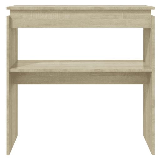 Mesa Consola - Mesa De Entrada 80x30x80 cm derivados de madeira carvalho sonoma