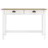 Mesa Consola - Mesa De Entrada Hill c 2 gavetas 110x45x74 cm pinho maciço