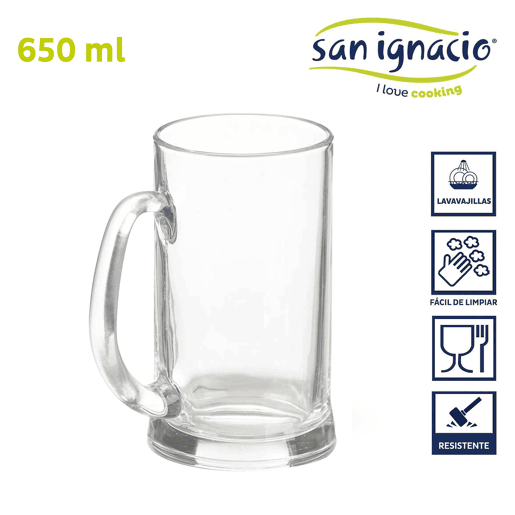 Caneca de cerveja com alça coleção VIVALTO