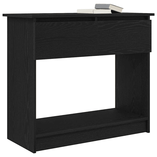 Mesa Consola - Mesa De Entrada com gavetas 85,5x38,5x74,5 cm preto