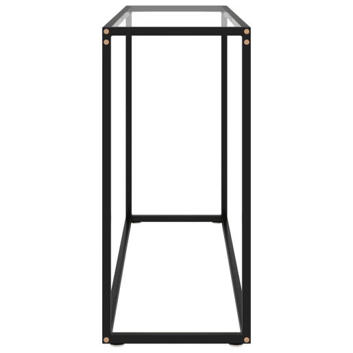 Mesa Consola - Mesa De Entrada 100x35x75 cm vidro temperado transparente