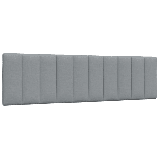 Almofadão de Cabeceira - Cabeceira de cama 180 cm tecido cinzento-claro