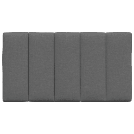 Almofadão de Cabeceira - Cabeceira de cama 90 cm tecido cinzento-escuro