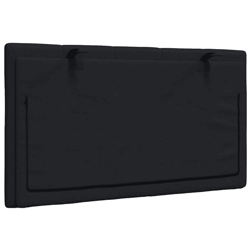 Almofadão de Cabeceira - Cabeceira de cama 80 cm tecido preto