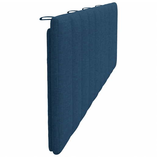 Almofadão de Cabeceira - Cabeceira de cama 180 cm tecido azul