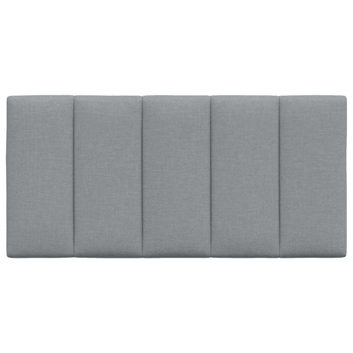 Almofadão de Cabeceira - Cabeceira de cama 100 cm tecido cinzento-claro