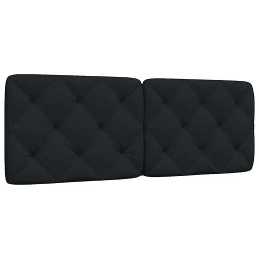 Almofadão de Cabeceira - Cabeceira de cama 120 cm tecido preto