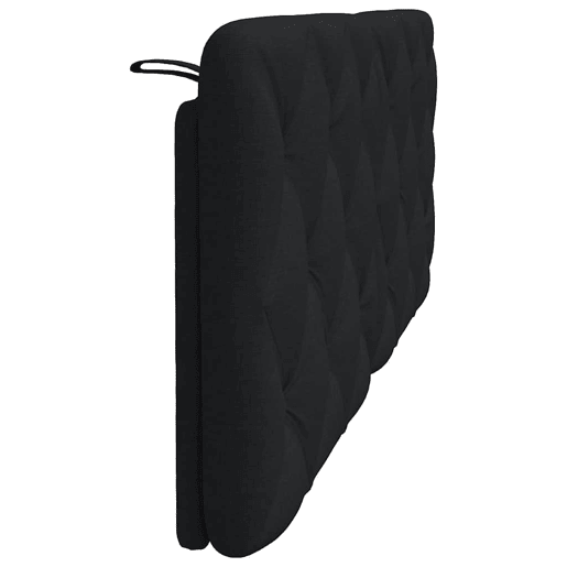 Almofadão de Cabeceira - Cabeceira de cama 120 cm tecido preto