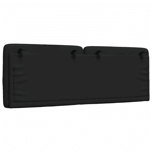 Almofadão de Cabeceira - Cabeceira de cama 120 cm tecido preto