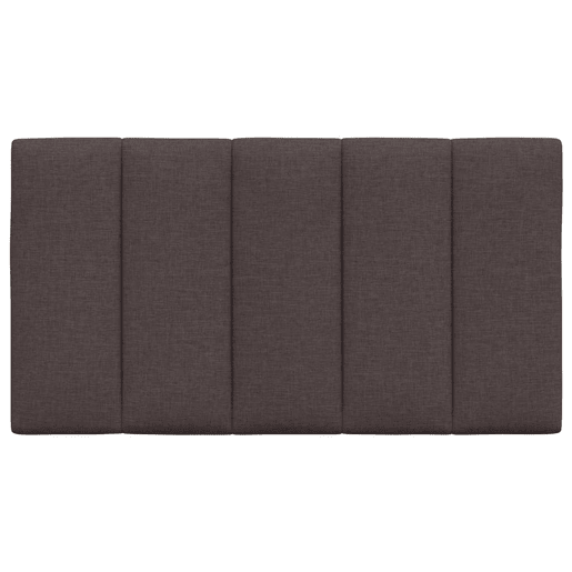 Almofadão de Cabeceira - Cabeceira de cama 80 cm tecido castanho-escuro