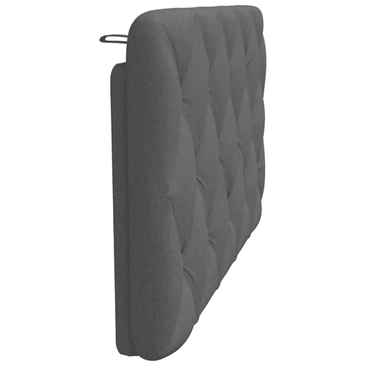 Almofadão de Cabeceira - Cabeceira de cama 100 cm tecido cinzento-escuro