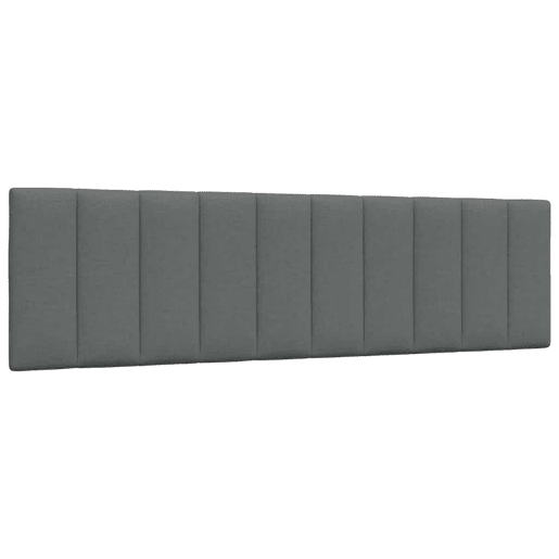 Almofadão de Cabeceira - Cabeceira de cama 180 cm tecido cinzento-escuro