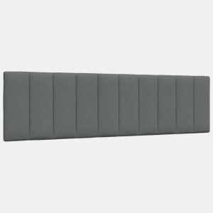 Almofadão de Cabeceira - Cabeceira de cama 180 cm tecido cinzento-escuro