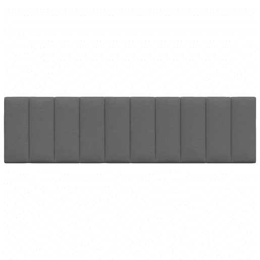 Almofadão de Cabeceira - Cabeceira de cama 180 cm tecido cinzento-escuro