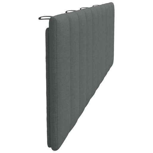 Almofadão de Cabeceira - Cabeceira de cama 180 cm tecido cinzento-escuro