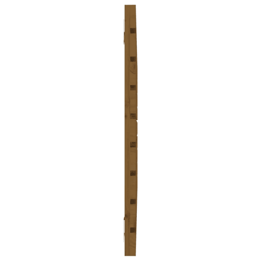 Cabeceira - Cabeceira de cama de parede 106x3x63 cm pinho maciço castanho-mel