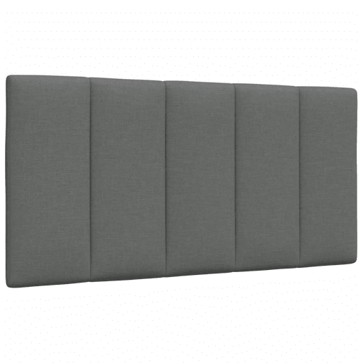 Almofadão de Cabeceira - Cabeceira de cama 100 cm tecido cinzento-escuro
