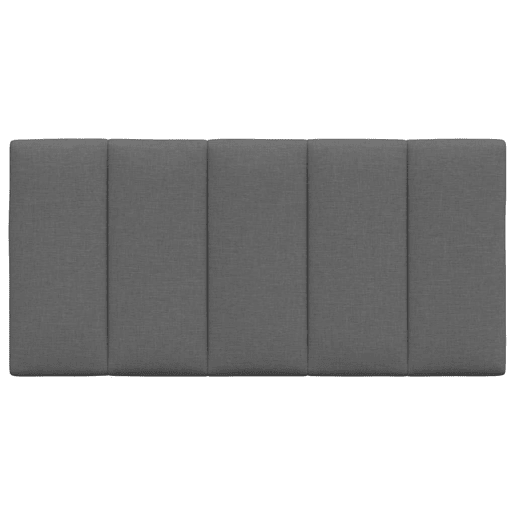 Almofadão de Cabeceira - Cabeceira de cama 100 cm tecido cinzento-escuro