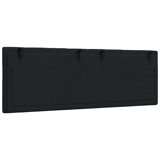 Almofadão de Cabeceira - Cabeceira de cama 140 cm tecido preto