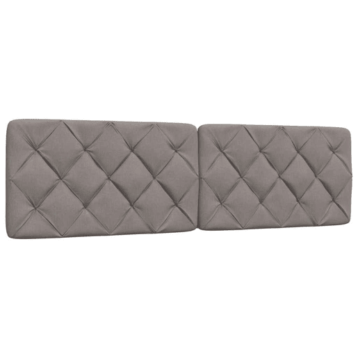 Almofadão de Cabeceira - Cabeceira de cama 180 cm tecido cinzento-acastanhado Almofadão de Cabeceira - Cabeceira de cama 180 cm tecido cinzento-acastanhado