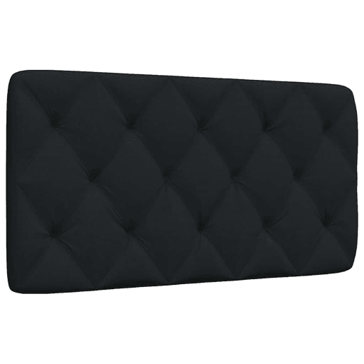 Almofadão de Cabeceira - Cabeceira de cama 100 cm tecido preto