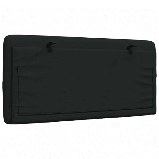 Almofadão de Cabeceira - Cabeceira de cama 100 cm tecido preto