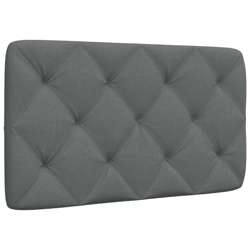 Almofadão de Cabeceira - Cabeceira de cama 80 cm tecido cinzento-escuro Almofadão de Cabeceira - Cabeceira de cama 80 cm tecido cinzento-escuro