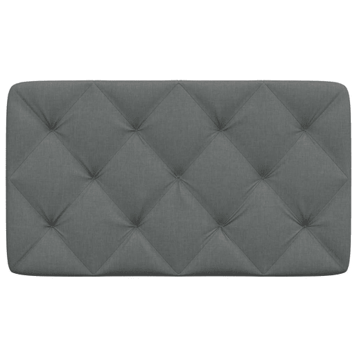 Almofadão de Cabeceira - Cabeceira de cama 80 cm tecido cinzento-escuro Almofadão de Cabeceira - Cabeceira de cama 80 cm tecido cinzento-escuro