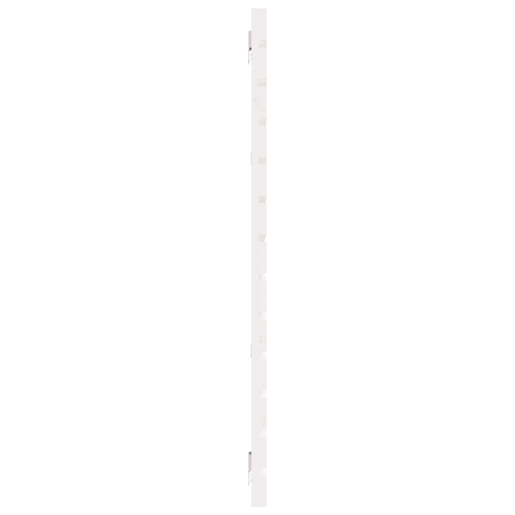 Cabeceira - Cabeceira de cama de parede 166x3x91,5cm madeira de pinho maciça branco