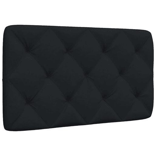 Almofadão de Cabeceira - Cabeceira de cama 80 cm tecido preto