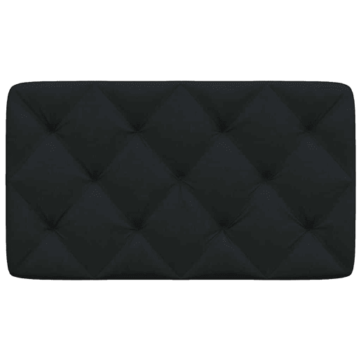 Almofadão de Cabeceira - Cabeceira de cama 80 cm tecido preto