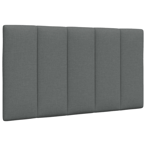 Almofadão de Cabeceira - Cabeceira de cama 80 cm tecido cinzento-escuro