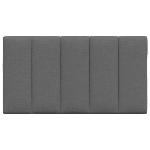 Almofadão de Cabeceira - Cabeceira de cama 80 cm tecido cinzento-escuro