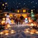 Hinchable de Navidad Poliéster Outsunny, hogar - decoración Hinchable de Navidad Poliéster Outsunny, hogar - decoración Multicolor